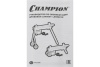 Дровокол эл. Champion LSH5001H 2.2кВт 5т 520мм на стойке Арт. LSH5001H