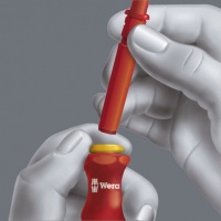 Набор отвёрток-насадок диэлектрических 16шт с рукояткой-держателем WERA Арт. WE-003474