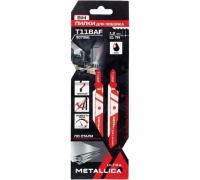 Пилки д/лоб по мет METALLICA Ultra T118AF 50х75мм шаг 1.2мм Bi-Metal 2шт по стали 2-5мм Арт. 907986