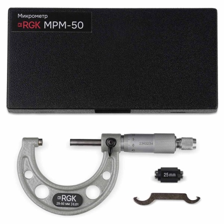 Микрометр RGK MPM-50 757065