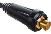 Кабель свар в сборе Elitech 3м 25кв.мм разъем-D50 с клем.зазем. Арт. 0606.000400