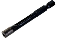 Коронка алмазная 6мм Trio-Diamond по керамограниту, серебряная пайка Арт. GCB752