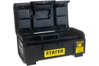 Ящик для инструмента STAYER TOOLBOX-16 16" 39*21*16см Арт. 38167-16