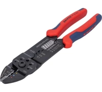Пресс-клещи KNIPEX 3 гнезда 0.5-6.0 мм2 Арт. KN-9722240