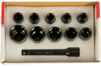 Набор головок торц. ударн. Elitech 1/2" 9-27мм 11пред. + удлинитель Арт. 0704.014500