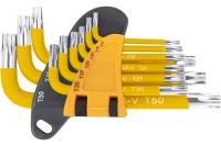 Набор ключей шестигр. 9шт TORX-SHORT с шаром WORKPRO Арт. WP222009