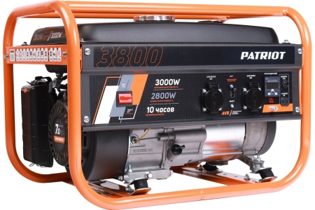 Генератор бенз PATRIOT GRS 3800 2,8/3,0кВт 220В Арт. 476102255
