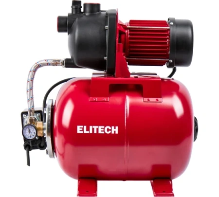 Станция насосная Elitech САВ 800-24П 800Вт, 24л, 40м, 50л/мин Арт. САВ 800-24П