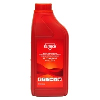 Масло для 2-х тактных двигателей возд.охлаж Elitech 1л минерал. 10шт/упак. Арт. 2002.000200