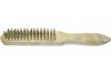 Корщетка дерев.ручкой 4-х рядная FIT Арт. 38404