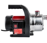 Насос поверхностный Elitech НП 1000Н 1000Вт 53л/мин выс. 42м глуб. 8м нерж Арт. НП 1000Н