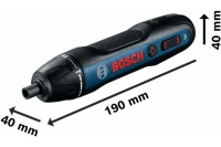 Отвертка акк BOSCH GO2 3.6V*1,5Ah Li-Ion 5Нм кейс Арт. 06019H2103