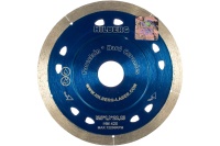 Диск алмазный Hilberg 125*22.2мм Сплошной ультратонкий, сух/мокр керамогранит Арт. HM420