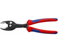 Клещи с фронтальным и боковым захватами 200мм KNIPEX TwinGrip зев 4-22 мм Арт. KN-8202200