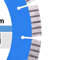 Диск алм DISTAR 230*22.23*2.6/1.8мм 1A1RSS/C3-W Meteor арм. бетон Арт. 12315055017