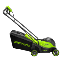 Газонокосилка акк. GREENWORKS GD24LM331 24V Li-Ion 33см 25/70мм 30л цент.рег. без акк. и З/У Арт. 2520607
