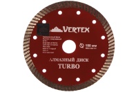 Диск алм Vertextools 150*22.2 мм Турбо Арт. 04-150-22