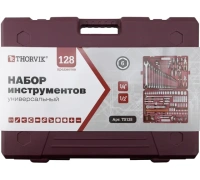 Набор инструмента универсальный 128 предметов 1/4" 1/2" TS128 Thorvik Арт. 54015