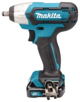 Гайковерт акк. уд. Makita TW140DWAE 12V*2.0Ah Li-Ion 3/8" 135Нм 2 акк. кейс Арт. TW140DWAE