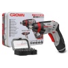 Отвертка акк CROWN CT22024 MC 3.6V*1.5Ah Li-ion 3.5Нм ЗУ кейс Арт. CT22024 MC
