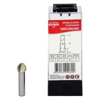 Фреза галтельная хв-8мм ф12.7мм рад.6.35/9.5мм Elitech Арт. 1820.091300