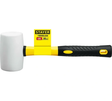 Киянка белая резиновая 450гр STAYER Арт. 20533-450