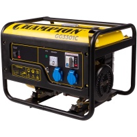 Генератор бенз Champion GG3301C 2,8/3,1кВт; 220В, р.старт выс.пуск.ток Арт. GG3301C