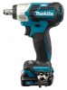 Гайковерт акк. уд. Makita TW161DWAE 12V*2.0Ah Li-Ion 1/2" М16 165Нм 2 акк. кейс Арт. TW161DWAE