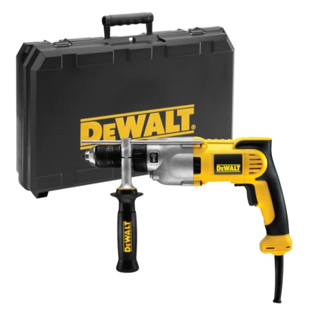 Дрель уд. DeWALT DWD524KS 1.1кВт 13мм БЗП 2-х скор. кейс Арт. DWD524KS-QS