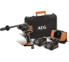 Дрель акк уд AEG BSB18BL LI-602C 18V*6.0Ah Li-Ion 140Нм БЗП 2 скор. 2 акк. ЗУ Арт. 4935464100