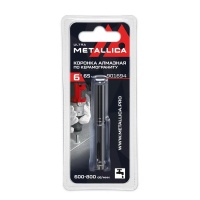 Коронка алм. 6x65мм METALLICA Ultra по керамограниту, плитке Арт. 901694