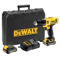 Дрель-шуруповерт акк DeWALT DCD 710 C2 10.8V*1.3Ah Li-ion 24Нм Арт. DCD710C2-KS