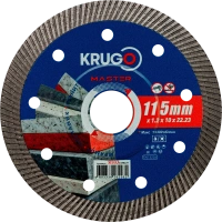 Диск алм KRUGO MASTER 115*22.2мм ультратонкий для тв. материалов Арт. 81031150237