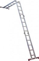 Лестница-трансформер алюминевая 2х4+2х5 KRAUSE Corda Арт. 085078