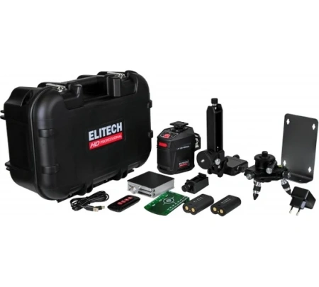 Нивелир лазерный ELITECH HD LN 12D GREEN Арт. LN 12D GREEN
