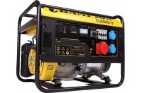 Генератор бенз Champion GG6500-3 6,2/6,8Вт; 380В, р.старт Арт. GG6500-3