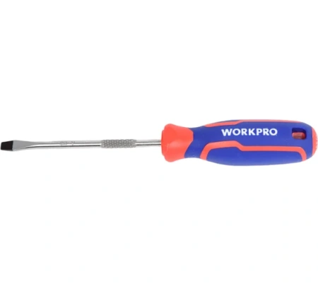 Отвертка SL5,5х100мм шлицевая CR-V WORKPRO Арт. WP221016
