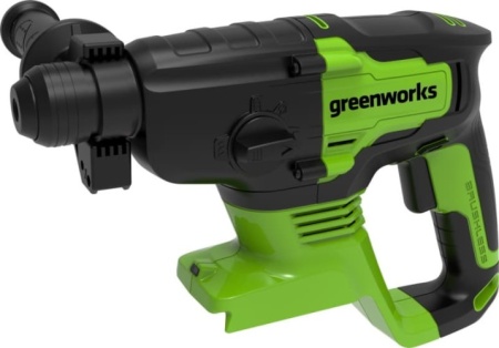 Перфоратор акк GREENWORKS GD24SDS2 SDS+ 24V Li-Ion 2Дж 3 реж. без акк и ЗУ Арт. 3803007