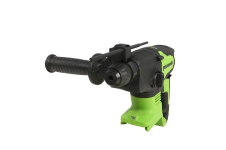 Перфоратор акк GREENWORKS GD24SDS2K4 SDS+ 24V*4Ач Li-Ion 2Дж 3 реж. акк и ЗУ Арт. 3803007UB
