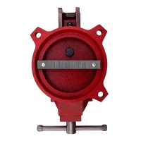 Тиски 200мм слесарные поворотные чугунные Matrix Арт. 18603