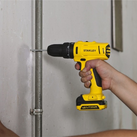 Дрель акк уд Stanley SCH121S2K 12V*1.5Ah Li-Ion 28Нм БЗП 2 акк. сумка Арт. SCH121S2K-RU