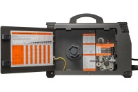 Полуавтомат СВАРОГ REAL MIG 200 Black 30-200А 7.7кВт 0.6-1.0мм 220В маска + краги Арт. N24002N Black