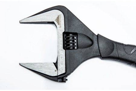 Ключ разводной 300 мм Vertextools увеличенный диапазон раскрытия Арт. 2110-300