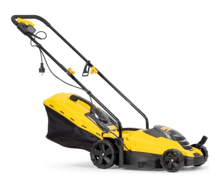 Газонокосилка эл. CHAMPION EM3313 1.3кВт 33см 25/65мм 35л центр.рег. Арт. EM3313
