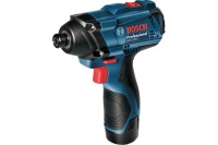 Гайковерт аккумуляторный BOSCH GDR 120-LI 12V*2,0Ah Li-Ion 100Нм, 1 АКБ и ЗУ Арт. 06019F0007