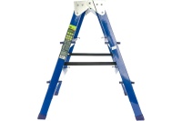 Стремянка 2-сторонняя СИБРТЕХ  металл. 3-х ступ Арт. 97933