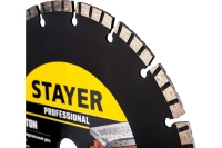 Диск алмазный STAYER CONCRETE 230*22.2мм турбо-сегм. сух. Б. Арт. 3660-230_z02