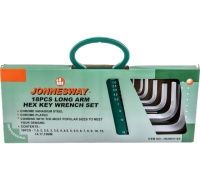 Набор ключей шестигр. удлиненн. 18шт. 1.5-19мм H02MH118S Jonnesway Арт. 49000