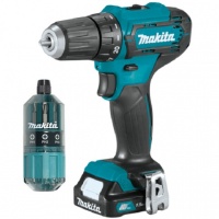 Дрель-шуруповерт акк Makita DF333DWYE 12V*1.5Ah Li-Ion 30Нм + набор бит Арт. DF333DWYE4