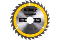 Диск пильный 165х30х30T DeWALT CONSTRUCTION Арт. DT1937-QZ